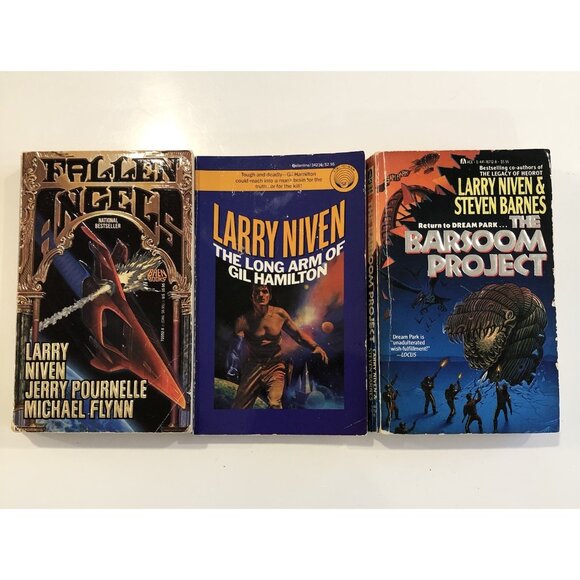 Lot of 19 Larry Niven Fantasy Science Fiction Paperback & Hardcover Books - Picture 4 of 7